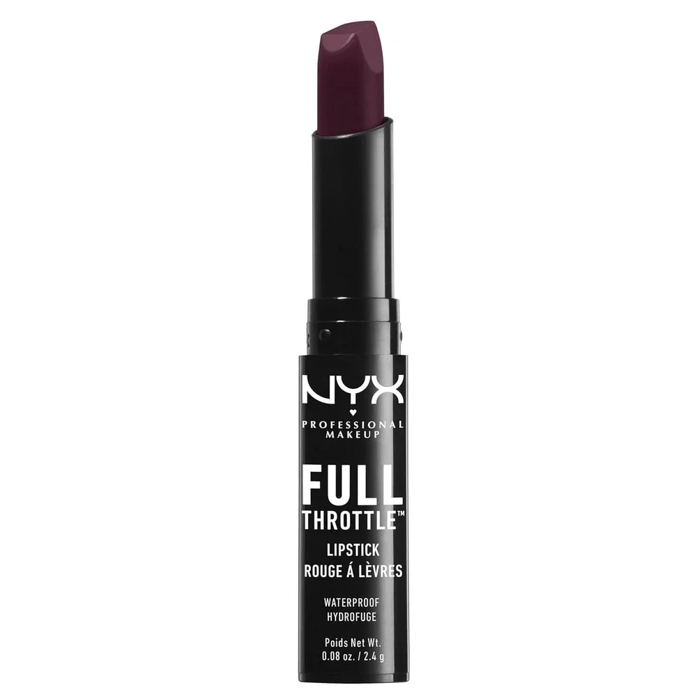 NYX‎ PROFESSIONAL MAKEUP Cosmetics Full Throttle Lipstick Night Crawler FTLS06